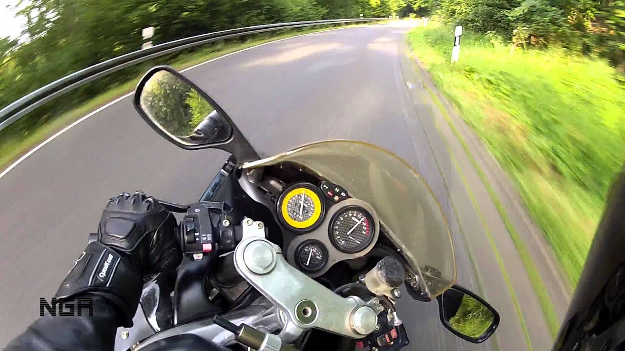 Cagiva Mito 125 - nice riding / GoPro -NextGenRider-