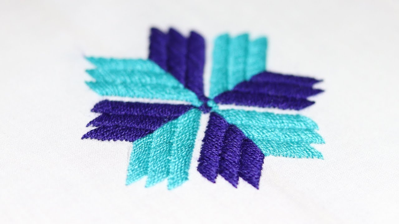 How to Make Phulkari Stitch | Hand Embroidery Tutorial | DiyRoll