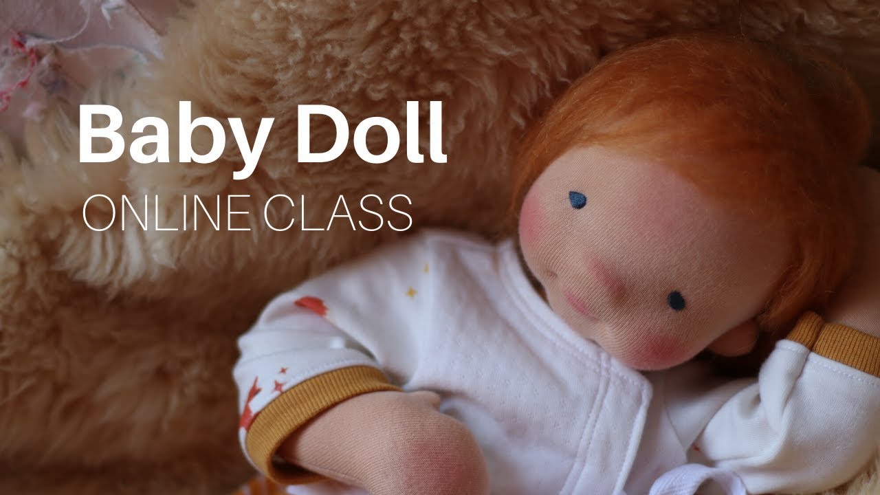 Dollmaking: Creating a Baby Cloth Doll with Fig and Me | Online Class Sneaky Peeks