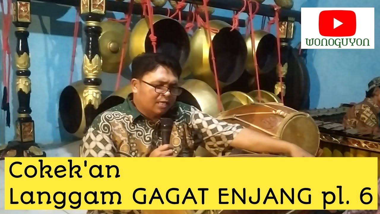 Cokek'an langgam GAGAT ENJANG pelog 6