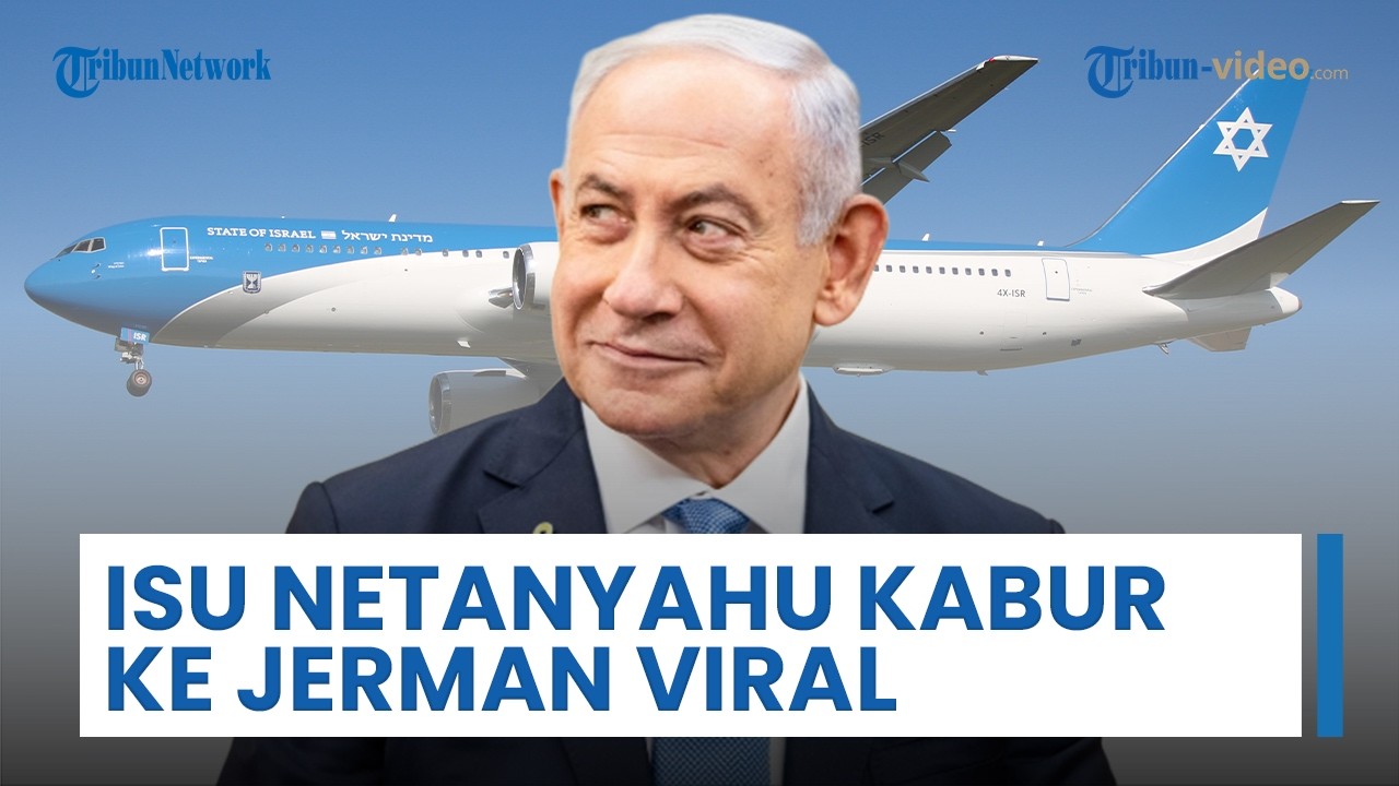 Isu Netanyahu Kabur ke Jerman Viral di Media Sosial, Bermula dari Edaran Foto Pesawat Resmi Israel