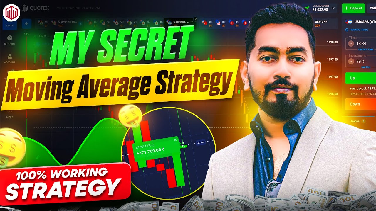 Hidden Moving Average Strategy for Quotex &ndash; High Win Rate?! 📈