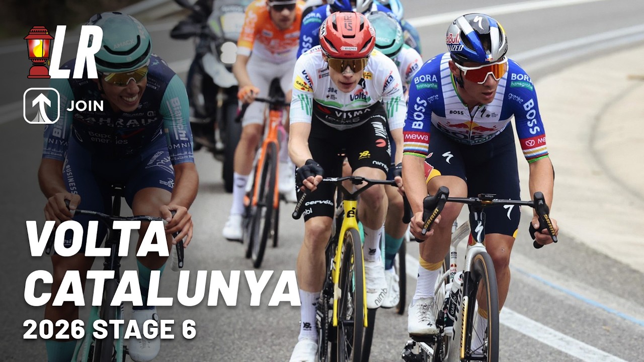 Evenepoel Lights Up As Domestique | Volta Catalunya 2026 Stage 6 | Lanterne Rouge x JOIN cycling