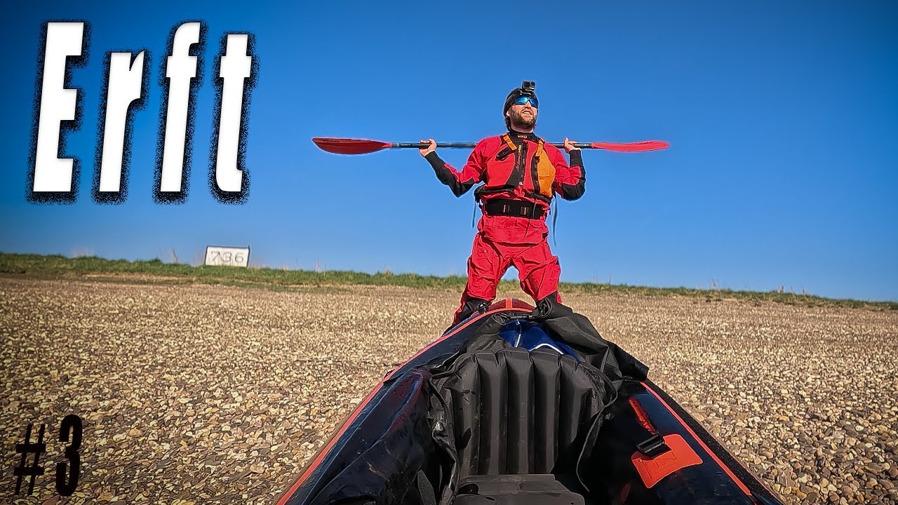 Kanutour auf der Erft mit dem Packraft von Holzheim nach Düsseldorf