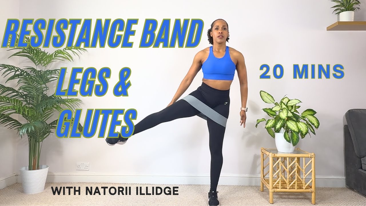 🔥 Resistance Band Legs & Glutes | 20 MIN 🔥
