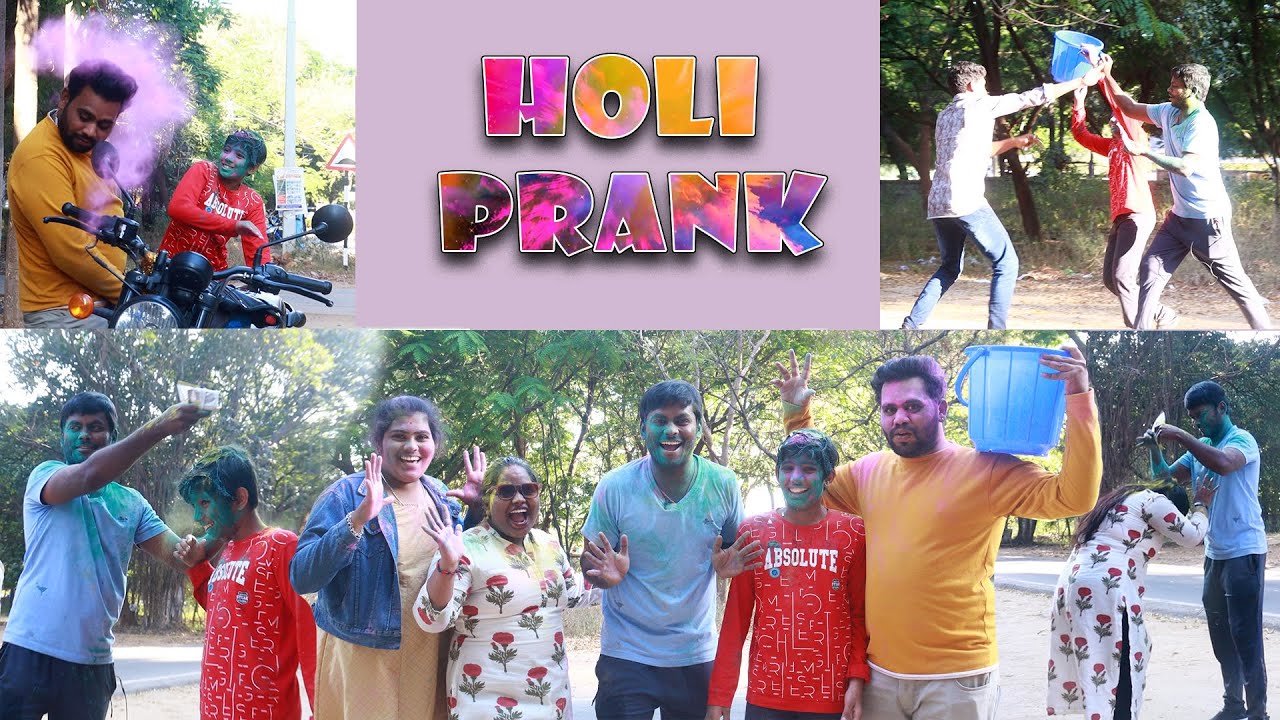 Holi Prank Telugu | Tirupati Pranks