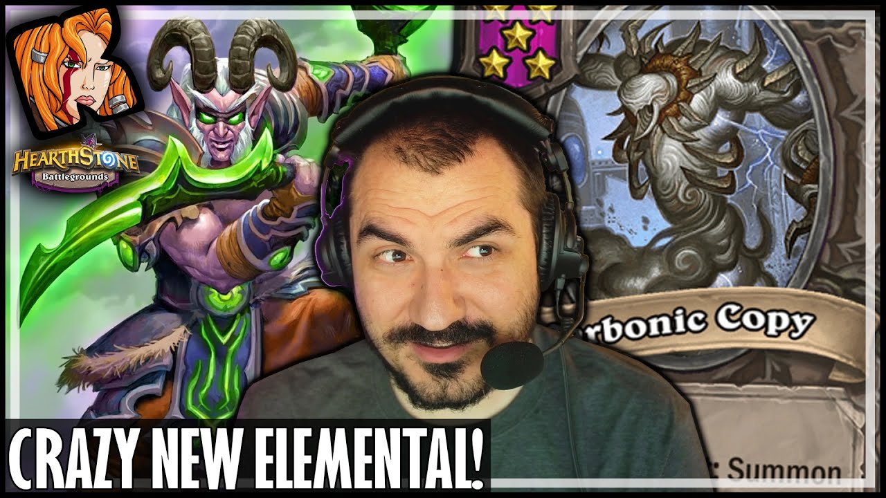 THIS NEW ELEMENTAL IS CRAZY! - Hearthstone Battlegrounds