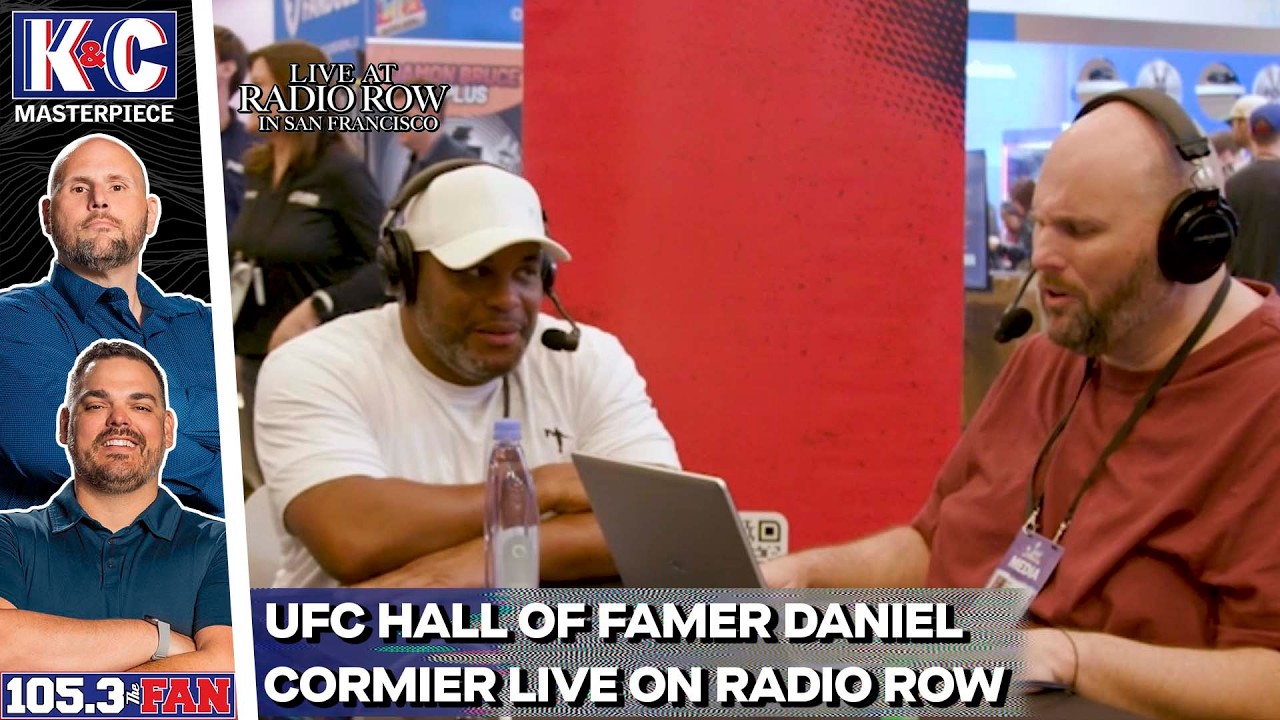 Daniel Cormier On His Career, The Evolution Of UFC & More Live From Radio Row | K&C Masterpiece