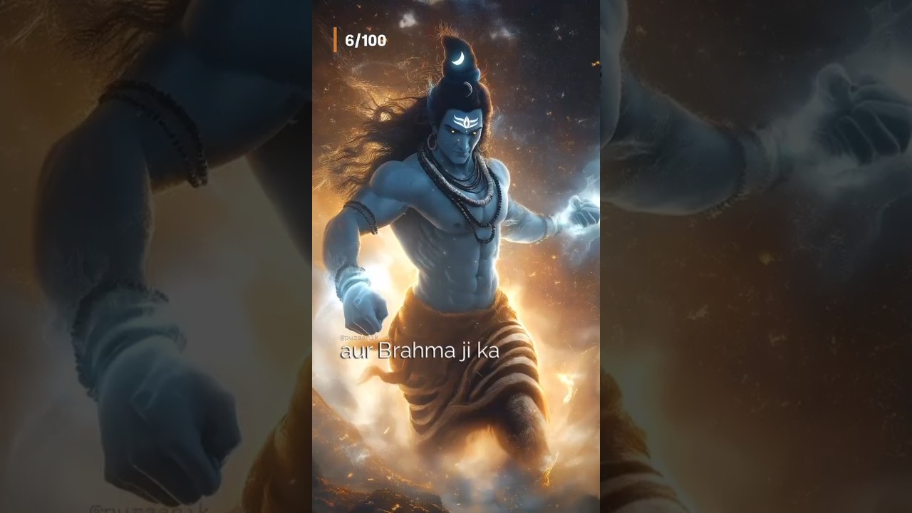 Why Shiva Severed Brahma&rsquo;s Fifth Head &ndash; The Bramhi Story #puraanik #indianmythology