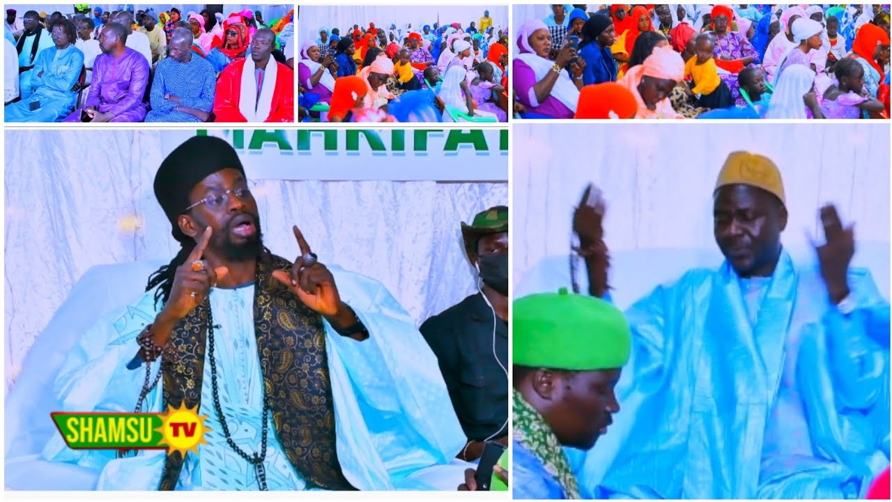 🔴 INTÉGRALITÉ DE LA CÉRÉMONIE OFFICIEL GAMOU SERIGNE NDIAGA MAKHTAR SECK RIDJALOULLAHI À  NDIOTH 