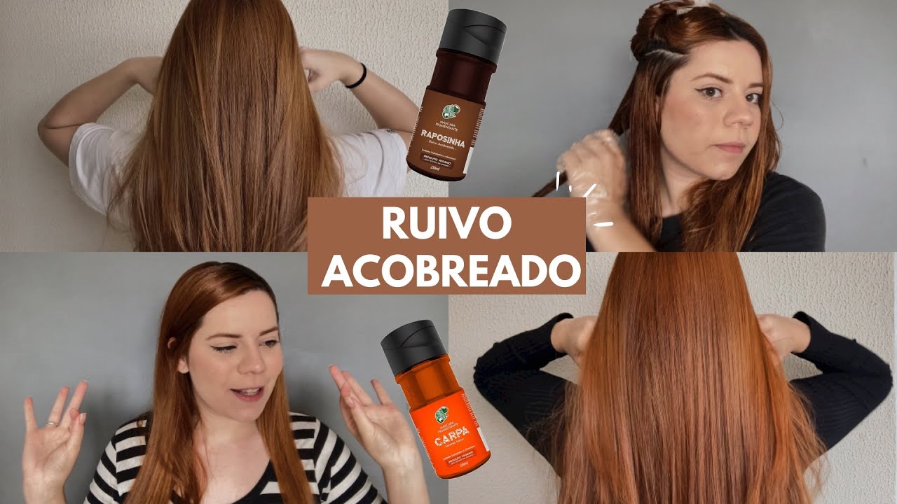 RUIVO ACOBREADO COM TONALIZANTE | Kamaleão Color 🦊
