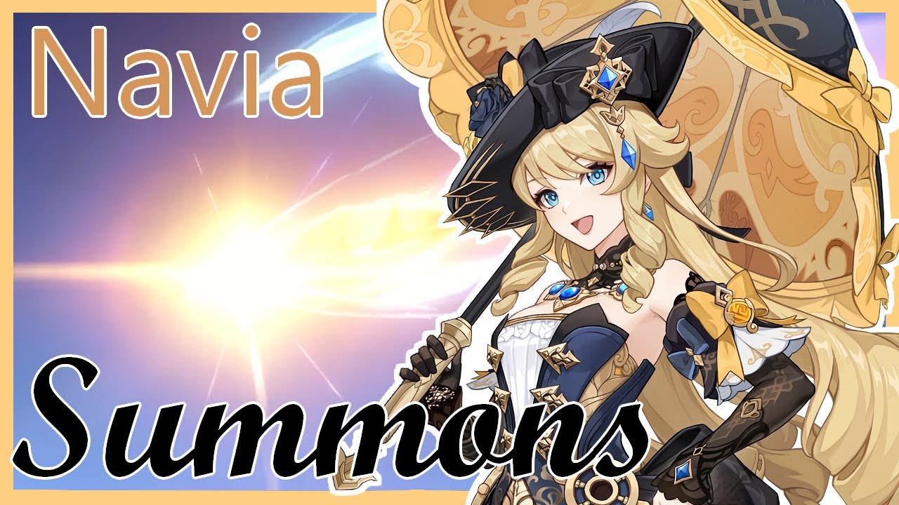 Pulling for Navia! [Genshin Impact Main]