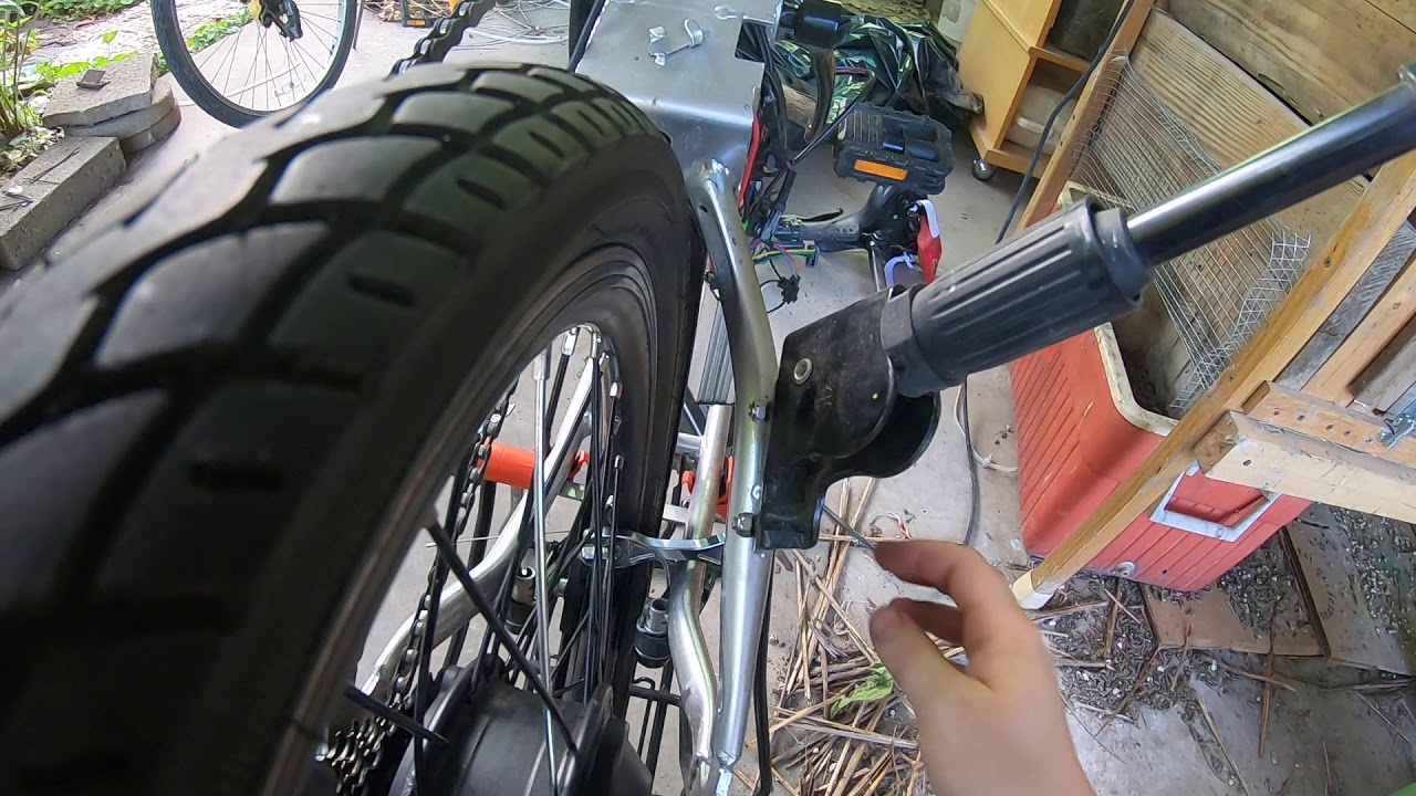 Electric Bicycle Spoke Adjustment Tools in Action