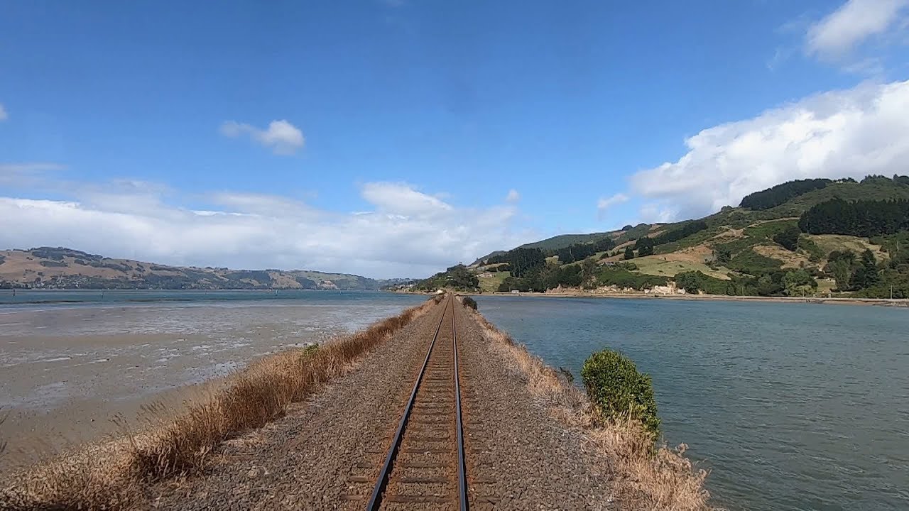 Driver’s Eye View (New Zealand) - Dunedin Railways - The Seasider Part 2 - Waitati to Dunedin