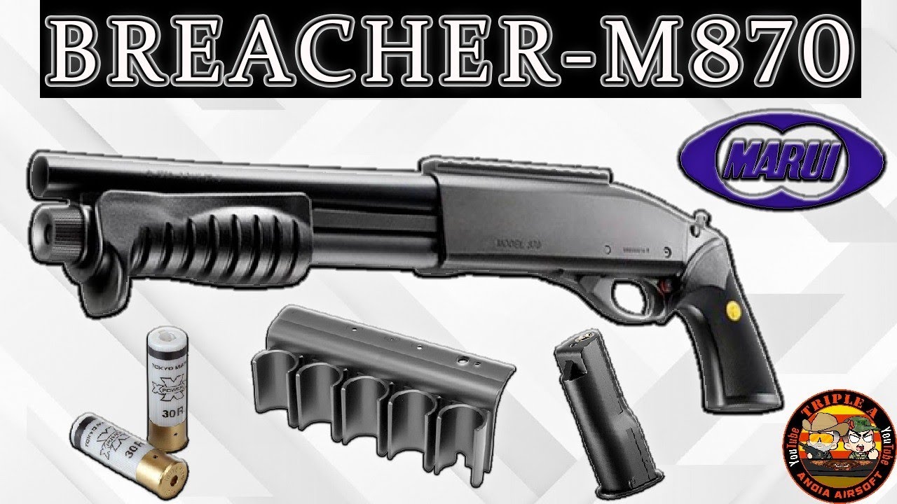 Réplica de la Breacher -M870 de Tokyo Marui