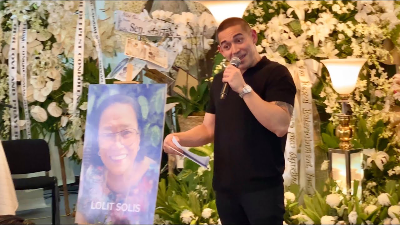 EULOGY or ROAST?! PAOLO Contis’ HILARIOUS TRIBUTE to His Manager and NANAY, LOLIT Solis!