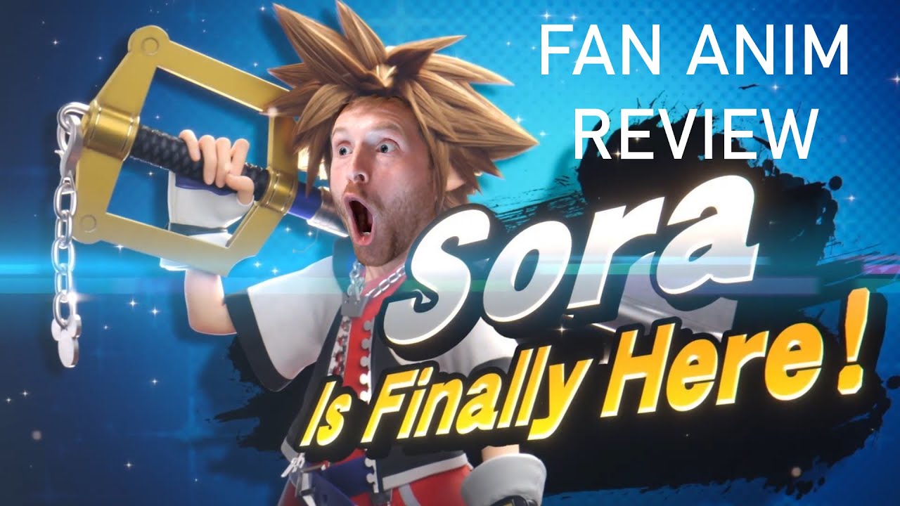 Sora Fan Animation WIP - Gameplay Attack Animation Review!