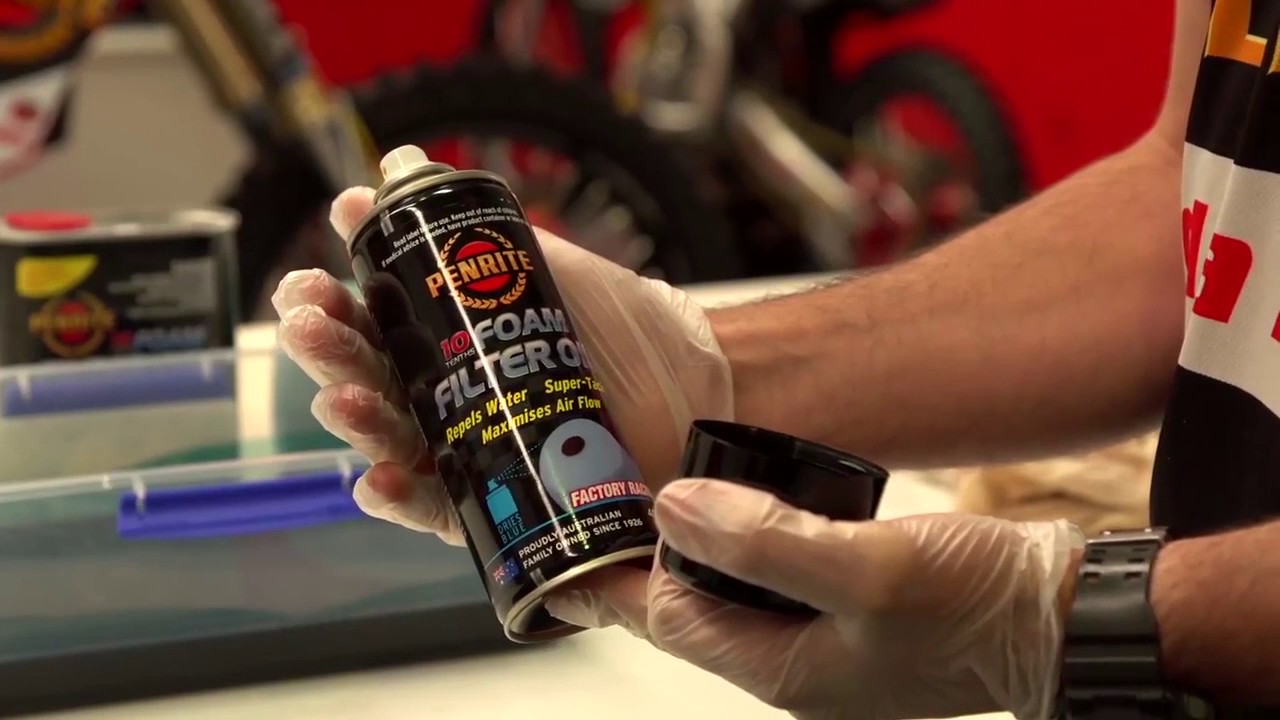 Penrite - Motorcycle Air filter cleaning/oiling