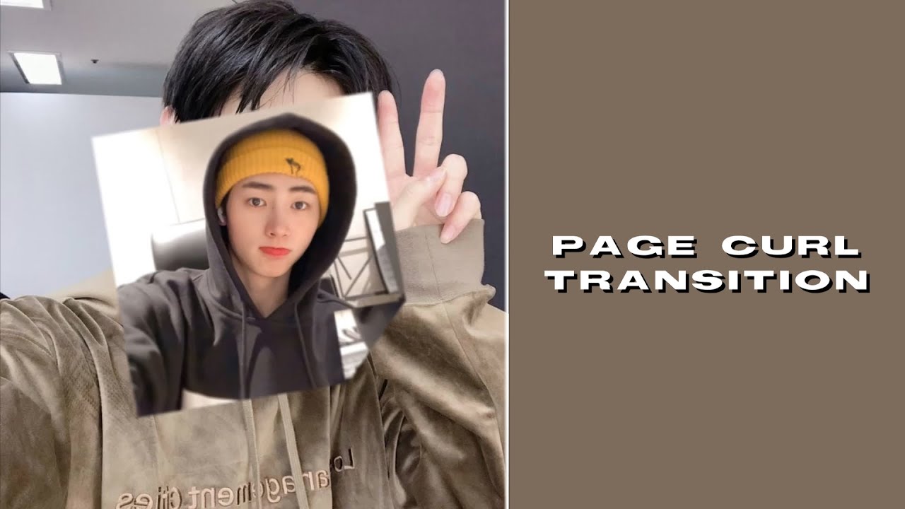 page curl |  ae like transition on video star