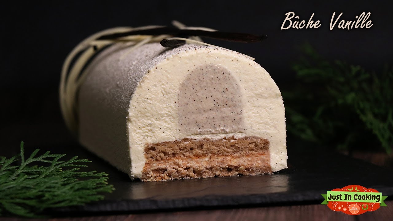 ❅ Recette de Bûche de Noël 100% Vanille ❅