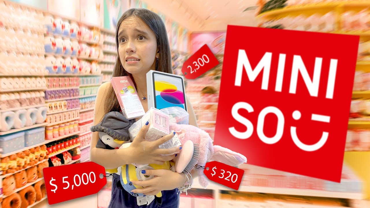 COMPRO TODO LO QUE PUEDO CARGAR en MINISO