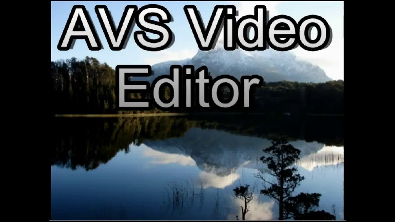 AVS Video Editor Green-Blue Screen Effects