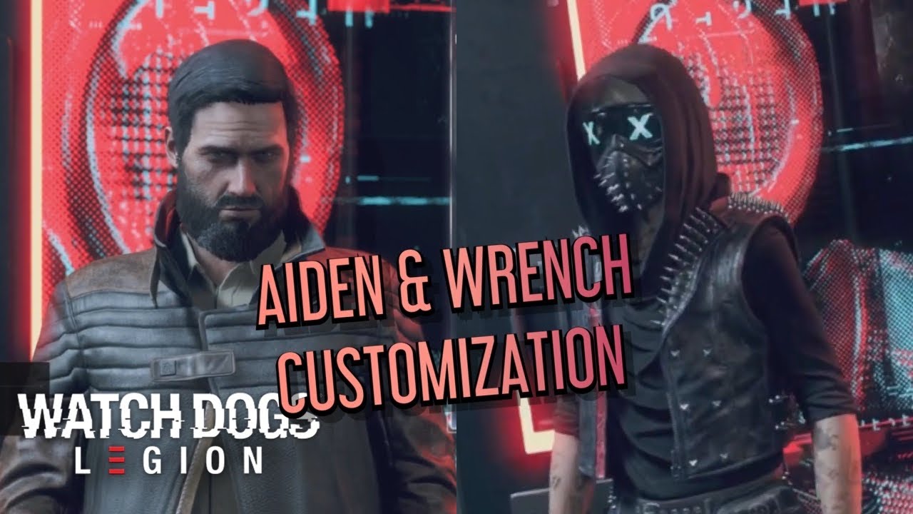 Wrench & Aiden Pearce Customization | Watch Dogs: Legion (PS5)