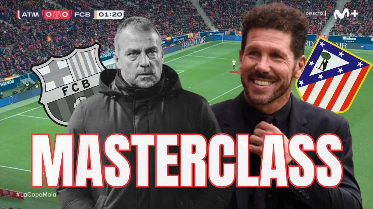 Como SIMEONE DESTROZÓ al Barcelona - Analisis Tactico