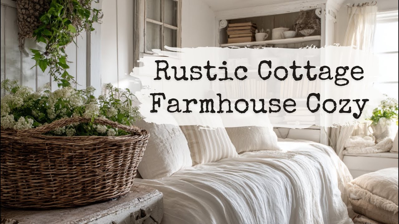 Soft Cottage Farmhouse Neutrals | Timeless Decor Ideas for a Calm, Collected Home