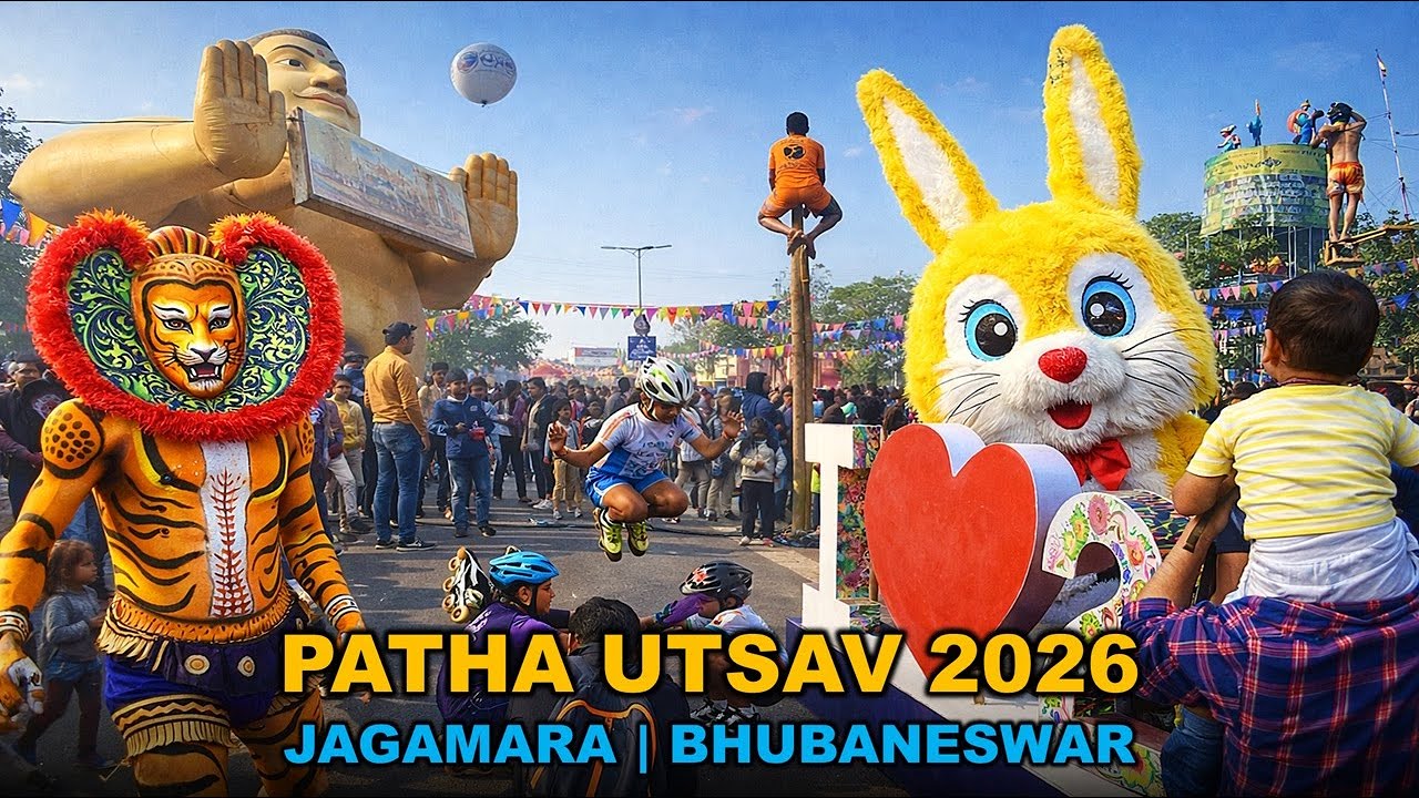 Patha Utsav Bhubaneswar 2026 | Grand Sunday at Jagamara 😍