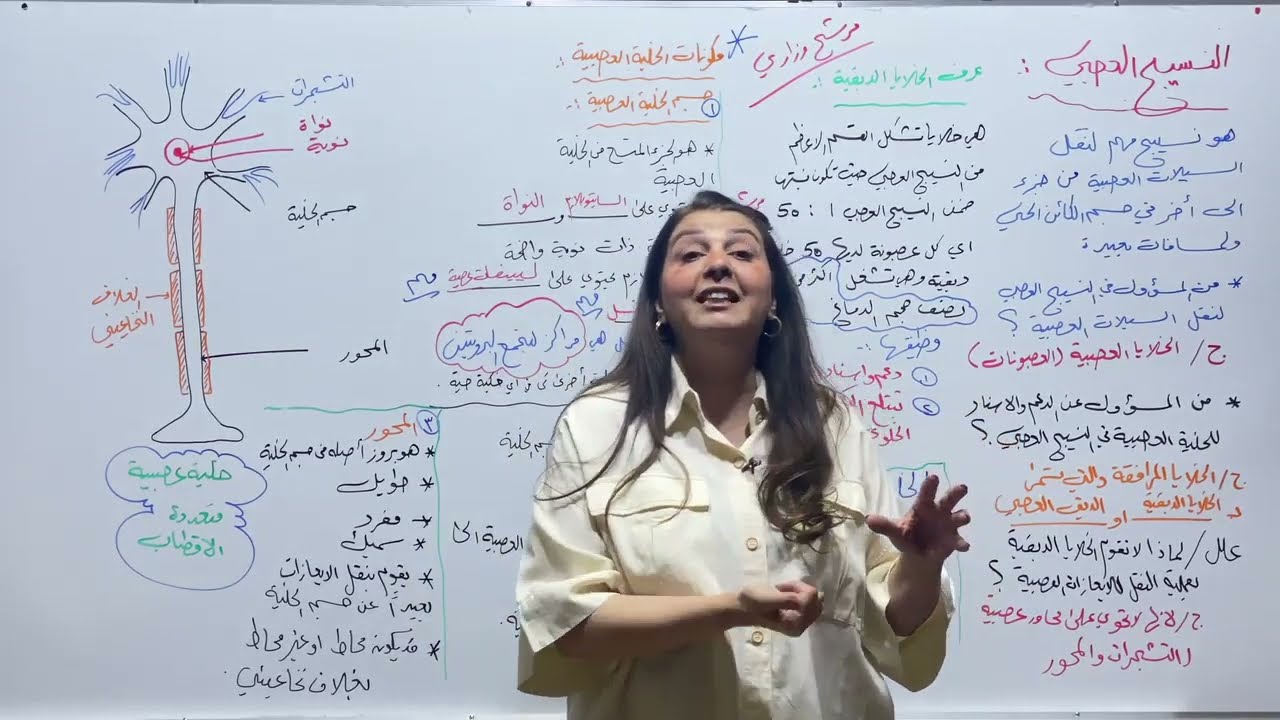 السادس اعدادي  منهاج عربي / مراجعة مركزة /الفصل الثاني الجزء الثامن