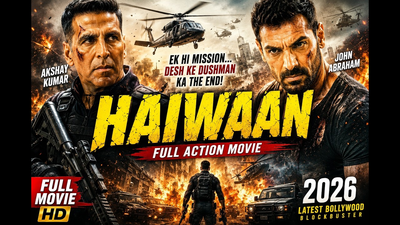 HAIWAAN Full Action Movie | Akshay Kumar | John Abraham | Latest Bollywood Full Action Movie 2026