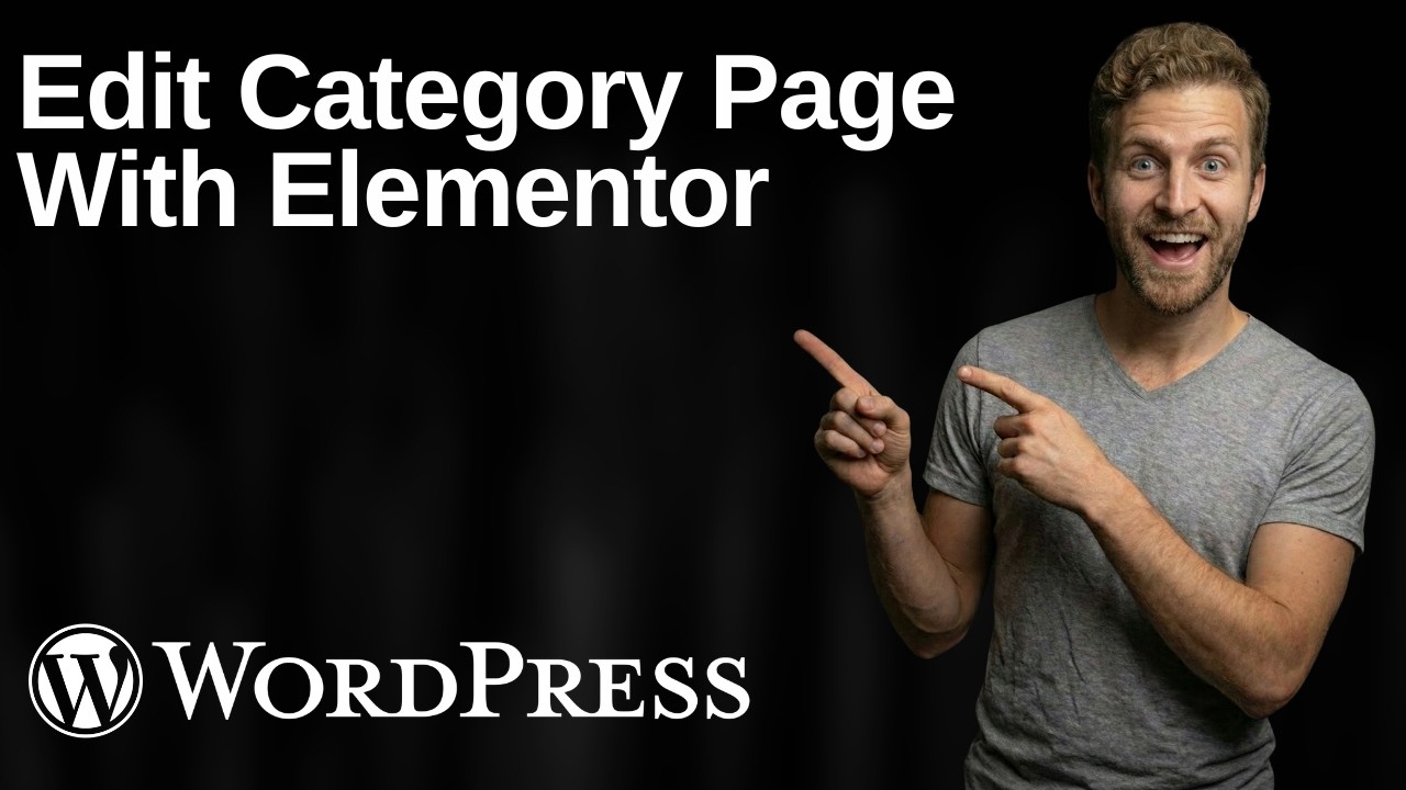 How To Edit Category Page In WordPress With Elementor (2026 Easy Guide)