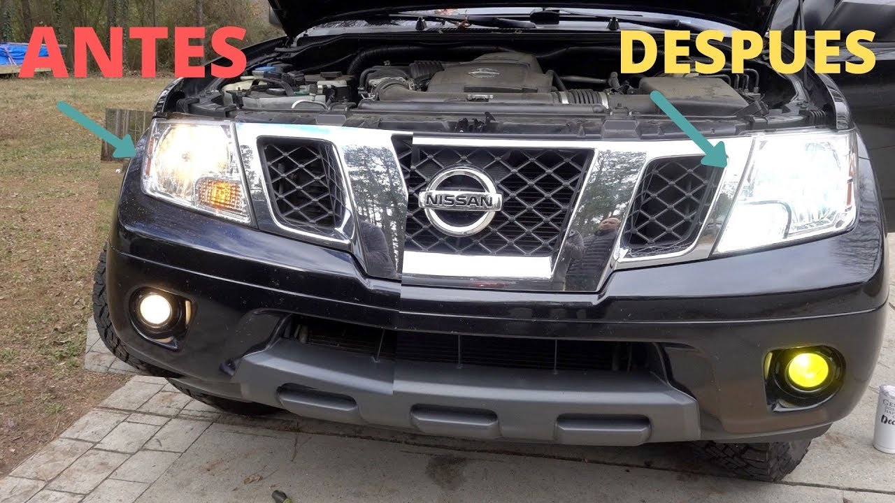 Cambiando a Luces LED a una 2015 Nissan Frontier SV