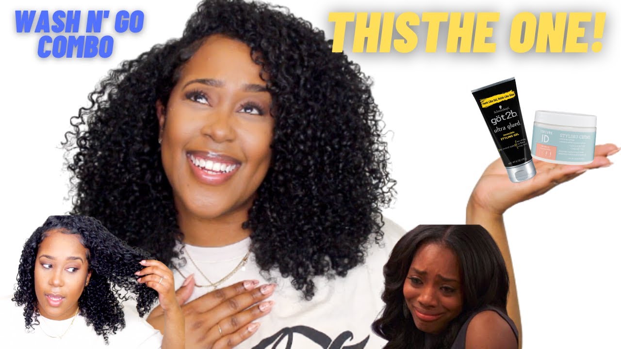 Sis....THIS THE ONE!!!!!! | Best Wash and Go Combo! | Got2bGlue!