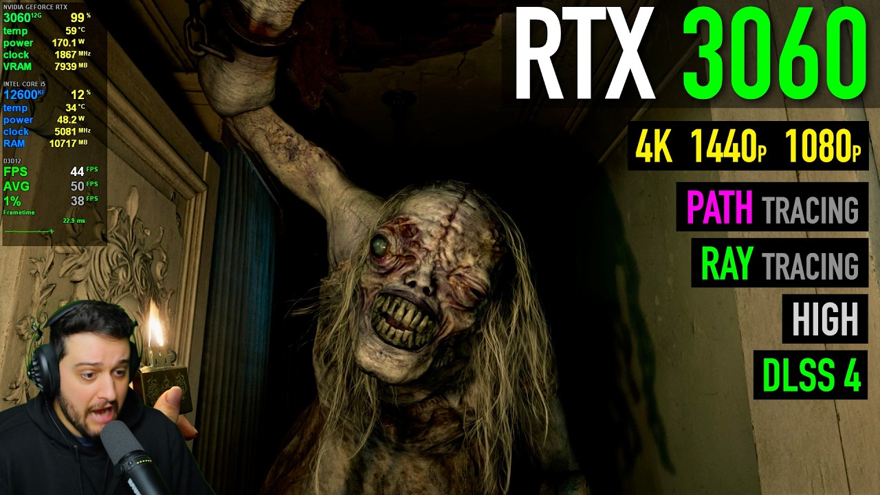 RTX 3060 - Resident Evil 9 Requiem - Benchmark & Playthrough (Ep.2)