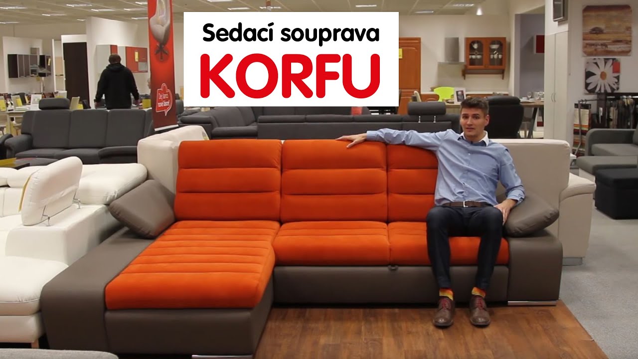 Video recenze sedací soupravy Korfu