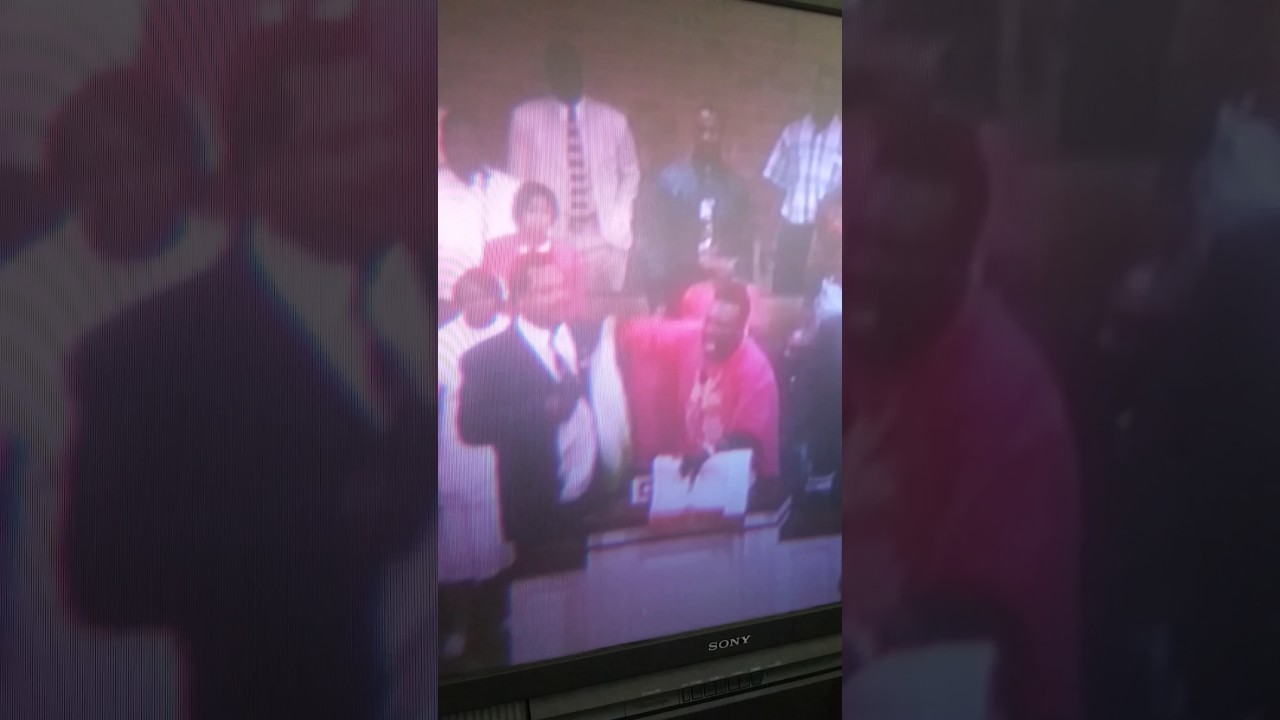 Throwback tagteam preaching with the late Bishop Barnett Thoroughgood & Brother Supt Yd Thoroughgood