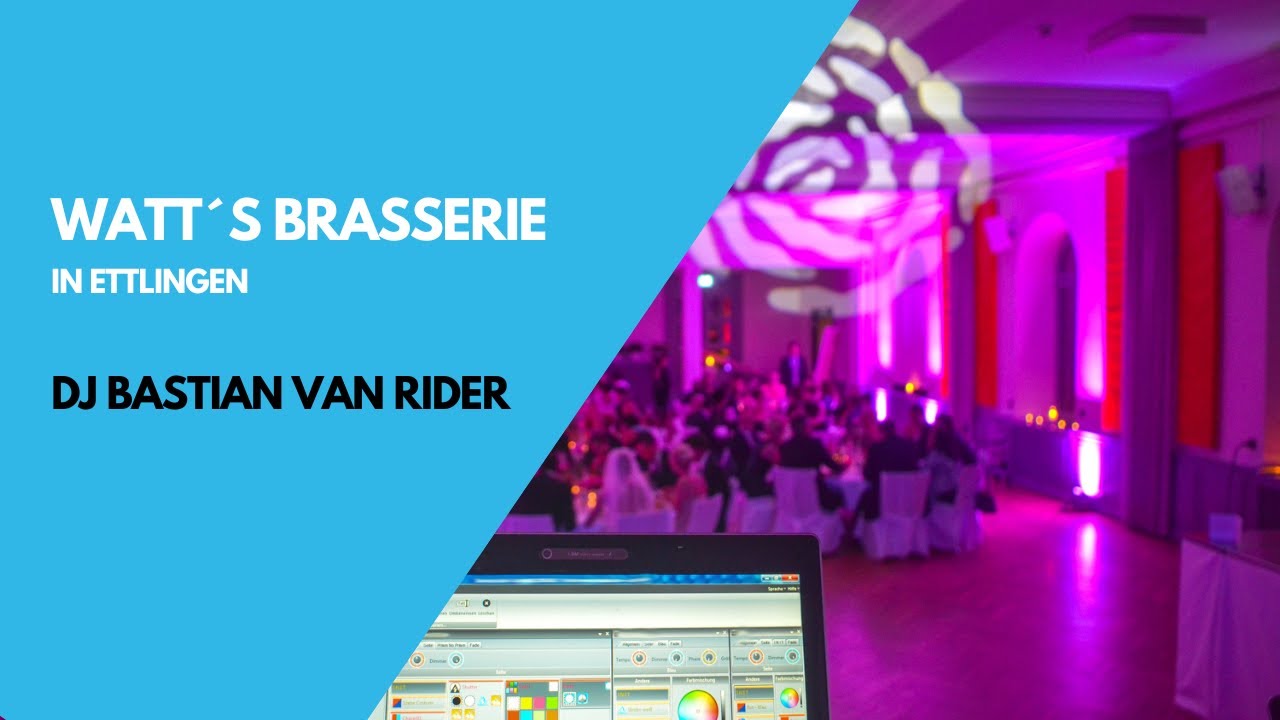 Hochzeiten & Events im WaTT´s Brasserie in Ettlingen | DJ BASTIAN VAN RIDER