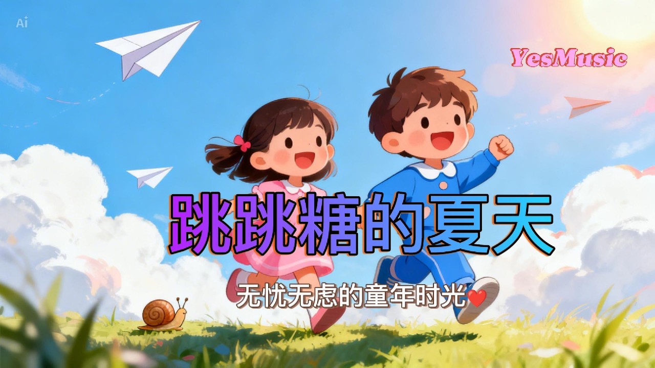 YesMusic - 跳跳糖的夏天 | 青春洋溢 | 让你快乐一整天