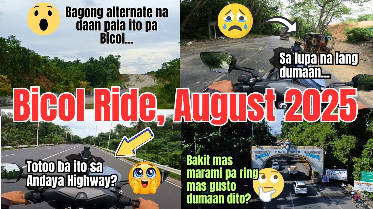 Bicol Ride, August 2025 via Tiaong, Quezon/ Naligaw pa sa Lucena City/Yamaha Nmax 155