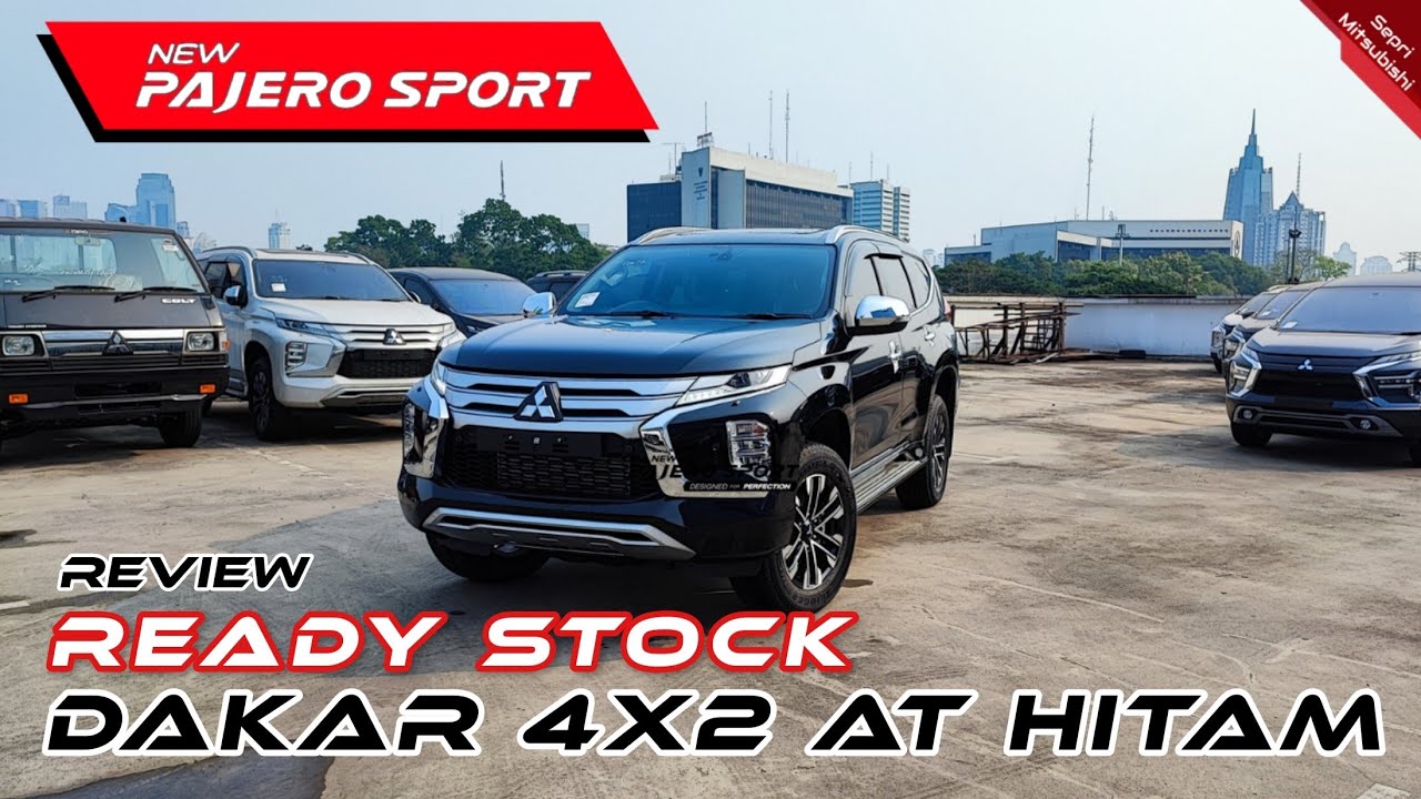 Pajero Sport Dakar 4x2 AT 2.4 DIESEL Hitam 2023 #pajero #pajerodakar