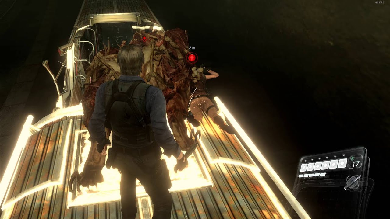 Resident Evil 6 / Biohazard 6 - Leon Chapter 4 Simmons Boss Fight Highlight