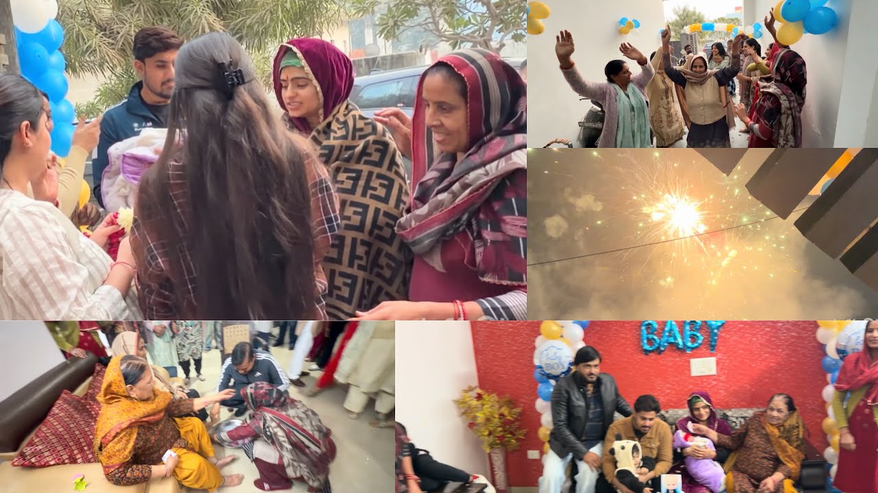 M bua ban gyi 😍🧿 भतीजे ka welcome kiya khub dhum dham se🥰