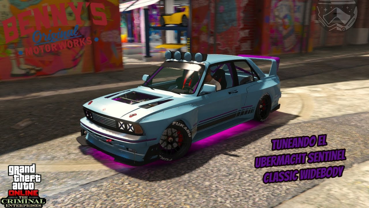 GTA V | Tuneando el *NUEVO* Ubermacht Sentinel Classic Widebody (DLC The Criminal Enterprises)