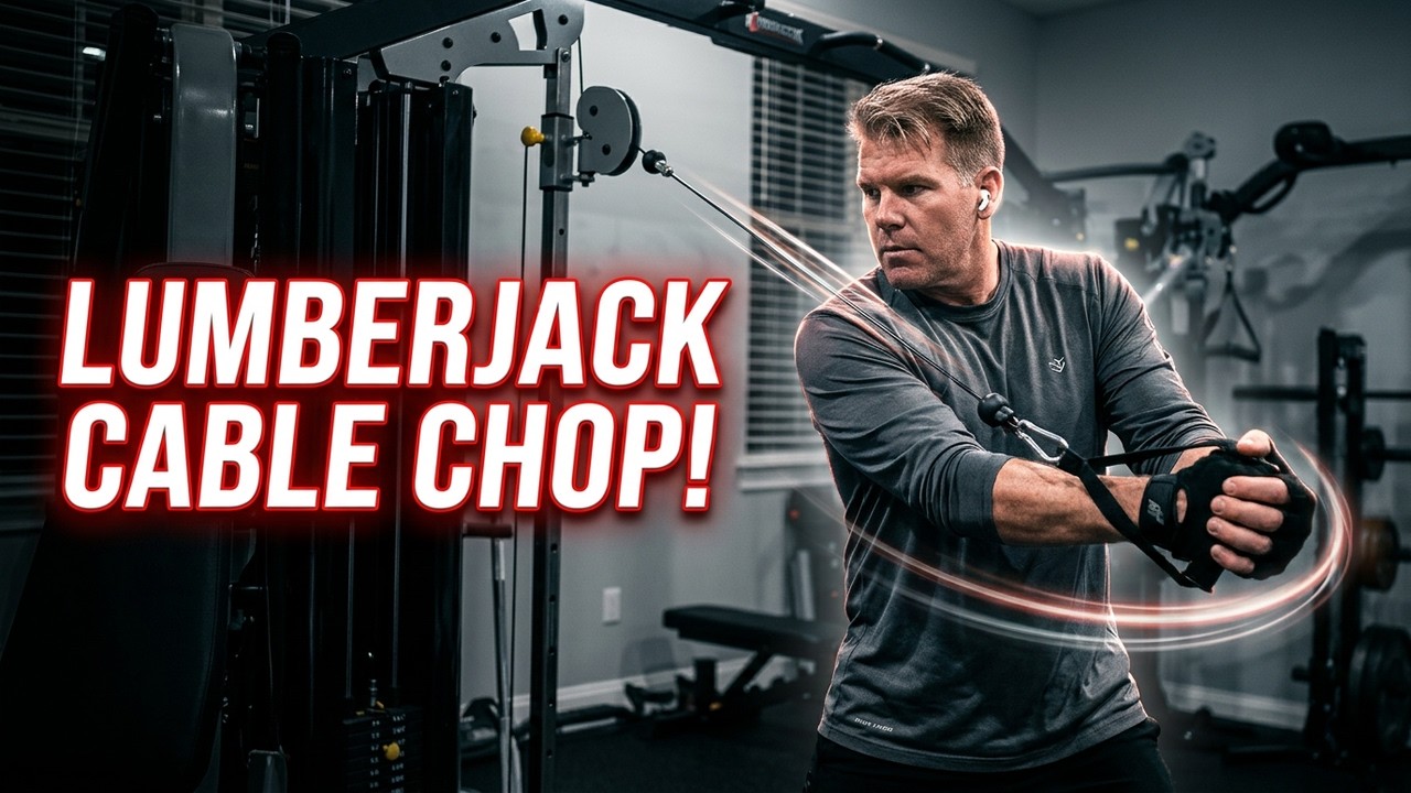 The Lumberjack Cable Exercise Demonstrated