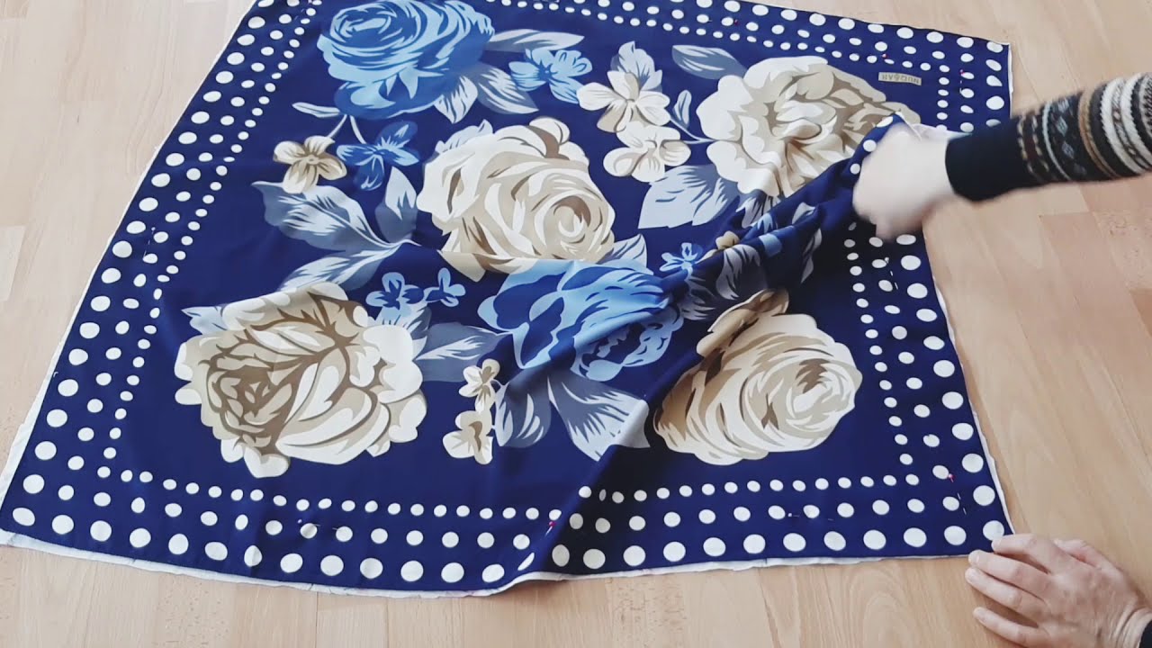 Kullanmadığınız eşarptan geri dönüşüm♻️/Dıy/idea/recycle idea from old scarf