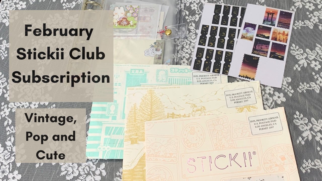 Stickii Club February Subscription
