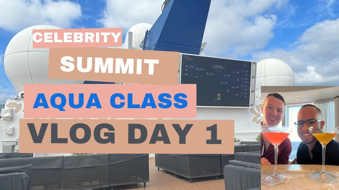 Boarding the Celebrity Summit | Aqua Class Cabin | Vlog Day 1