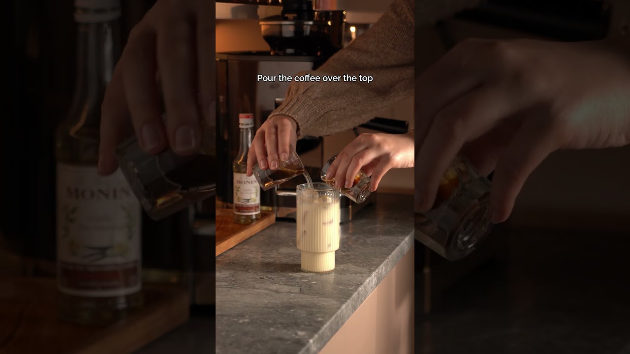 How To Make A Vanilla Iced Latte